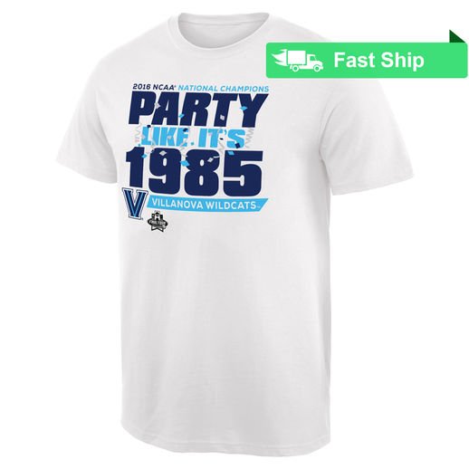 villanova champions t-shirt, villanova national champions tee, villanova party like its 1985 t-shirt.