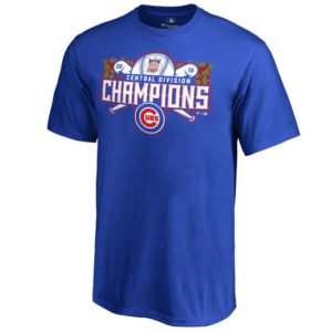 Chicago Cubs Central Division Champions tee, Chicago Cubs division champions t-shirts, cubs division champs apparel, big and tall cubs division champs tee