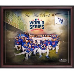 2016 chicago cubs world series plaque, cubs world series photo mint, cubs photomint plaque, cubs world series celebration plaque