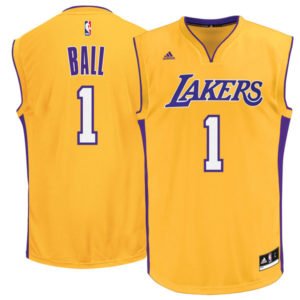 LA Lakers Lonzo Ball Jerseys S-XL 2X 3X 
