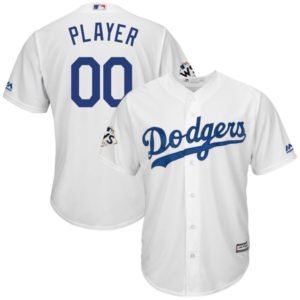 dodgers world series jersey, 2017 dodgers world series custom jersey, dodgers world series apparel.